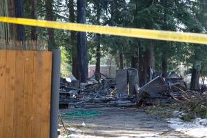 The damage remains days after the fire. Ashley Hiruko/staff photo