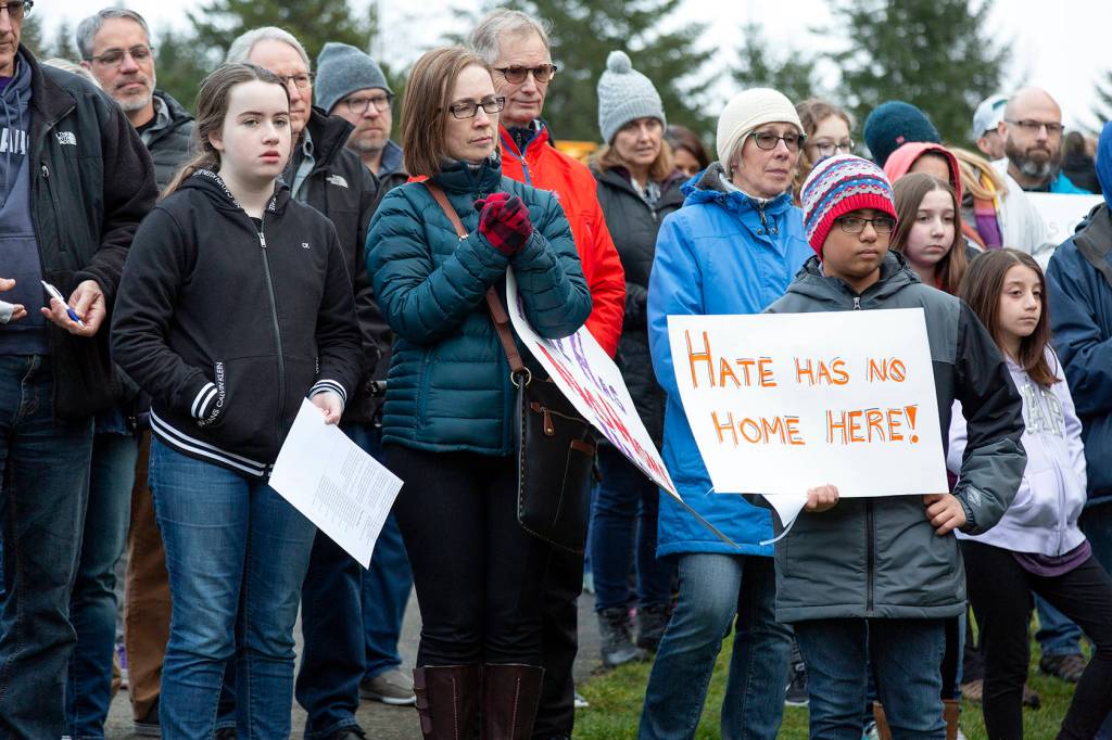 Community unites over anti-semitic depictions