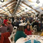 Boots, Barrels, and Brews attendees pack the Pickering Barn during the 2018 event. Courtesy Photo