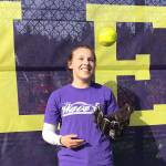 Issaquah Eagles senior McKenna Malone, who will bat in the fifth spot in the batting order during the 2019 season, loves leading her youthful team on the softball field. Shaun Scott, staff photo
