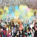 Holi Celebration  the Festival of Colors - on Saturday, March 23, at Lake Sammamish State Park in Issaquah. Photo couresty of Washington State Parks