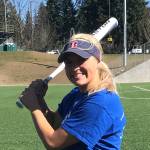 Bellevue Bulldogs sophomore Tatum Dow has 10 home runs and 46 RBIs and is batting .554 through 25 games during the 2019 season thus far. Shaun Scott/staff photo