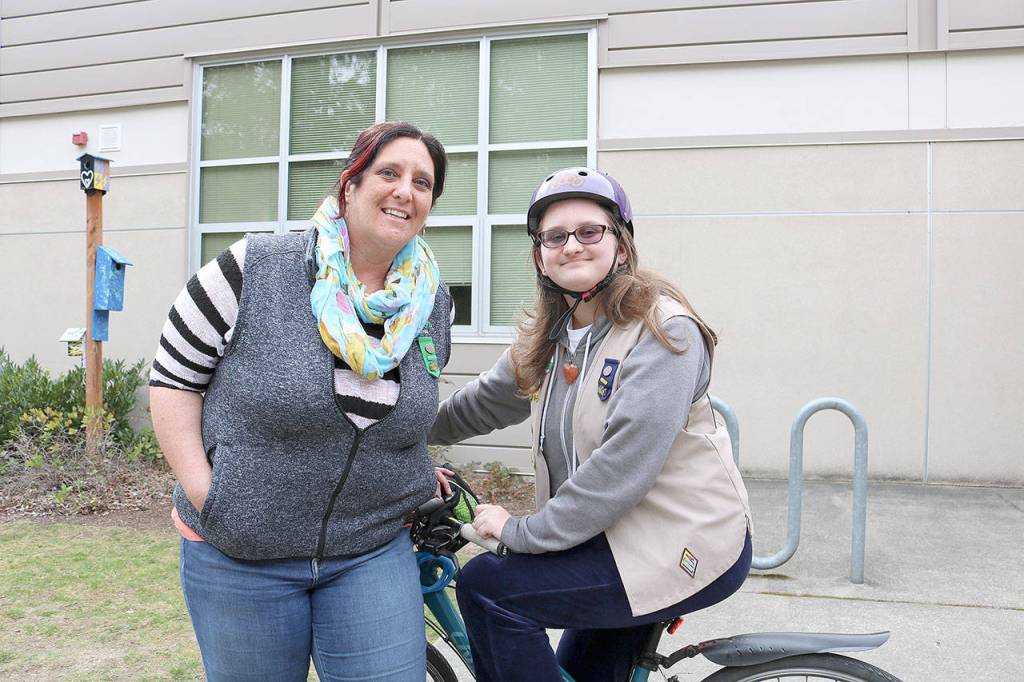 Dylans mother and troop leader, Elizabeth Faaland said she believes Dylan has the ability to take on any project and the best part is that Dylan thinks that too. Stephanie Quiroz/staff photo.