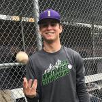 Issaquah Eagles pitcher Brady Liddle is a huge fan of the Philadelphia 76ers National Basketball Association squad. Shaun Scott, staff photo