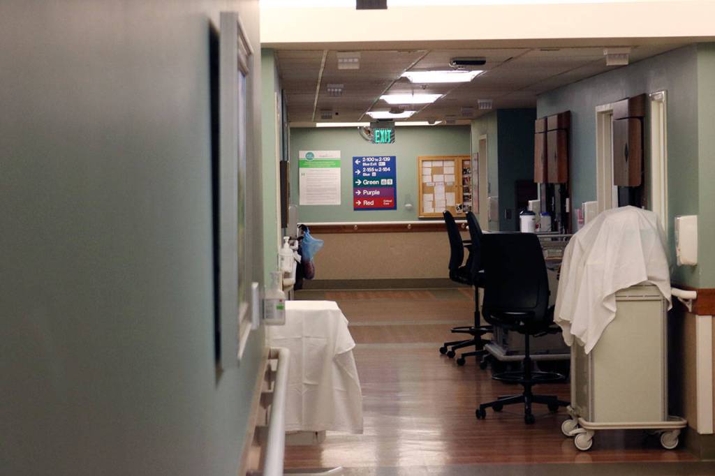 EvergreenHealth seeks to secure funding through a voter-approved bond measure that would pay for critical upgrades at the Kirkland medical center. The Family Maternity Center was last renovated in 1996 and officials hope to modernize the space for new families. Kailan Manandic/staff photo