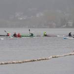 The Sound Rowers race is one of the most sought-after events of the year on Lake Sammamish. The event took place on April 13. Photo courtesy of Michael Aria Lampi/Gig Harbor Paddling Club