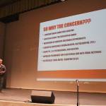 Madison Miller / staff photo                                 Jerry Blackburn, program manager for Substance Abuse and Prevention Services with Friends of Youth and soon-to-be executive director for Influence the Choice, gave a presentation to Issaquah parents about the dangers of teen vaping.