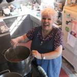 Photo by Ray Miller-Still                                Ginger Mama Passarelli recently moved to Buckley from her Black Diamond home, but still aims to provide her services to those on the front lines both locally and nationally as the head of The Soup Ladies.                                Ginger Mama Passarelli recently moved to Buckley from her Black Diamond home, but still aims to provide her services to those on the front lines both locally and nationally as the head of The Soup Ladies. Photo by Ray Miller-Still