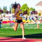 Issaquah Eagles sophomore Julia David-Smith captured first place in the 1600 and second place in the 3200 at the 4A state track meet, which took place from May 23-25 at Mount Tahoma High School in Tacoma. Photo courtesy of Don Borin/Stop Action Photography