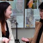 Courtesy photos                                Taylor Wang, 15, (left) and Alice Mao, 17, (right) have been working with Ruthie V. of the Seattle Artist League to create a gallery exhibition of young, underrepresented artists.