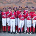 The Issaquah 12U baseball team lost to Eastlake, 4-1, in the Majors district championship game on July 15 at Dodd Field in Issaquah. Photo courtesy of Jared Carvahlo
