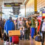 Arrive at the airport early!