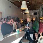 City officials and residents packed into Workshop Issaquah on July 25 to discuss the two finalists for the open city administrator position. Madeline Coats/staff photo