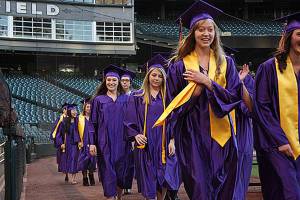 File photo                                Issaquah High School class of 2013 graduation.