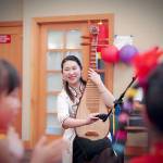 Carrie Wang performing traditional festival songs on the Pipa at last years event - she will perform again this year. Photo courtesy of Highlands Council