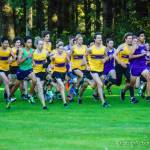 The Issaquah boys cross-country team takes off at the starting line at a league meet in North Bend on Oct. 9. Photo courtesy of Don Borin/Stop Action Photography
