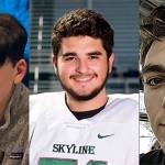 From left, Skyline High School juniors Tom Beatty died Aug. 11 and Lucas Beirer died Sept. 30. Ballard High School student Gabriel Lilienthal died Sept. 29. Officials believe the teens most likely ingested what they thought were legitimate opioid tablets when, in fact, they were counterfeit drugs  traced with other toxic drugs, like fentanyl. Photos courtesy of the Beatty, Beirer and Lilienthal families.