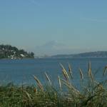 A view from Discovery Park in Seattle, where the West Point Treatment Plant is located. In July, the plant dumped 2.1 million gallons of wastewater into Puget Sound. Joe Mabel/Wikimedia