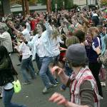 A previous Issaquah Zombie Walk photo, courtesy of the Issaquah Zombie Walk Facebook page.