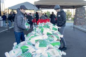 Annual turkey giveaway on Nov. 23