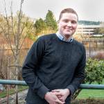 Natalie DeFord/Staff Photo                                New Issaquah Councilmember Zach Hall, age 25.