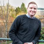 Natalie DeFord/Staff Photo                                New Issaquah Councilmember Zach Hall, age 25.