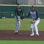 Redmond Highs baseball team gets in a workout on March 11. Andy Nystrom/ staff photo