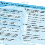 The 2020 census form will look very similar to this sample document. Image courtesy U.S. Census Bureau