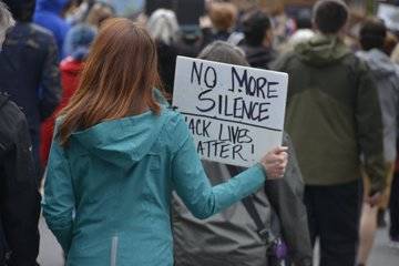 From the Issaquah Black Lives Matter demonstration, Friday, June 12. Courtesy photo/ City of Issaquah