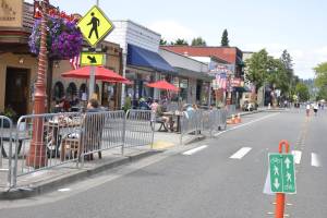 The Streatery is back in action. Courtesy photo/City of Issaquah