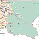 King County Council district map. Courtesy of King County