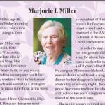 Marjorie J. Miller | Obituary