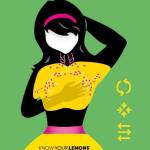 A graphic showing how to conduct a self breast exam. Courtesy of Know Your Lemons.