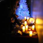 Guests at the Triple Goddess Coven make their own Witch Orbs to decorate their homes during the holidays. Photo by Bailey Jo Josie/Sound Publishing.