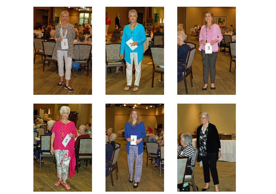 The Issaquah branch of the American Association of University Women fashion show fundraiser (Photo courtesy of AAUW Issaquah Branch)