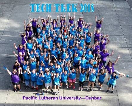 2018 Tech Trek girls ((Photo courtesy of the AAUW Issaquah branch)