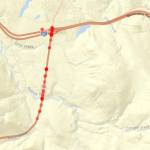 Screenshot from the Washington State Patrol
This map depicts the collisions that occurred throughout 2023 along the State Route 18. The darker the dot means there are multiple collisions at that location.