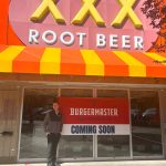Alex Jensen, CEO and owner of Burgermaster, stands next to the prospective sixth Burgermaster location.(Photo by Cameron Sires/Sound Publishing)