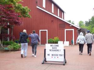Issaquah Farmers Market welcomes market goers to the first market of the season on May 4. (Cameron Sires/ Sound Publishing)