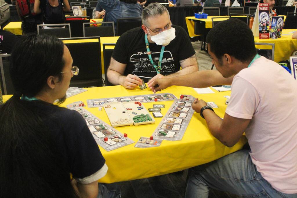 Tabletop game play is a major highlight of PAX West. Photo by Bailey Jo Josie/Sound Publishing.