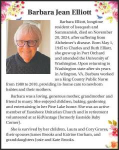 Barbara Jean Elliott | Obituary