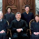 Washington State Supreme Court Justices. Courtesy photo