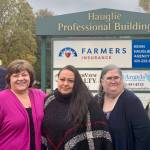 Our mission is to educate, protect and build community resilience, says Angela Donaldson, CFM and Head of Insurance Operations. Photo courtesy of the Kevin Hauglie Agency.