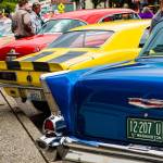 Alongside rows of classic and vintage cars and motorcycles, the street fair has live music, an interactive art zone for kids and lots of food options. Photo courtesy of Downtown Issaquah Association.