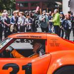 Walking down Front Street during Fenders is like walking through a festival, no traffic, live bands, art, families laughing, all surrounded by these beautifully maintained cars, says Corby Casler, DIA Executive Director. Photo courtesy of Downtown Issaquah Association.