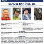 Samuel Ramirezs FBI wanted poster in Spanish.