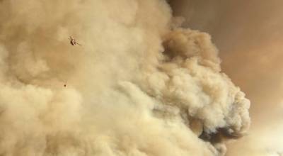 Wildfire in Washington. (Courtesy of the Washington State Department of Natural Resources)